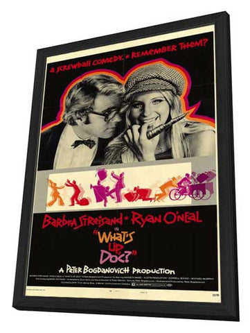 What's Up Doc? 11 x 17 Movie Poster - Style B - in Deluxe Aluminum Frame