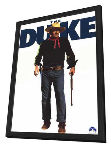 John Wayne 11 x 17 Movie Poster - Style B - in Deluxe Aluminum Frame