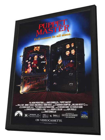Puppet Master 11 x 17 Movie Poster - Style A - in Deluxe Aluminum Frame