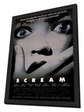 Scream 11 x 17 Movie Poster - Style B - in Deluxe Aluminum Frame