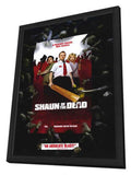 Shaun of the Dead 11 x 17 Movie Poster - Style B - in Deluxe Aluminum Frame