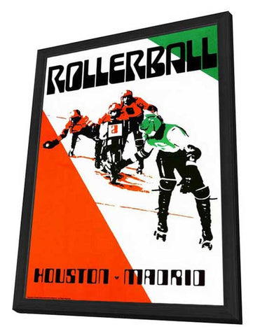 Rollerball 11 x 17 Poster - Foreign - Style B - in Deluxe Aluminum Frame