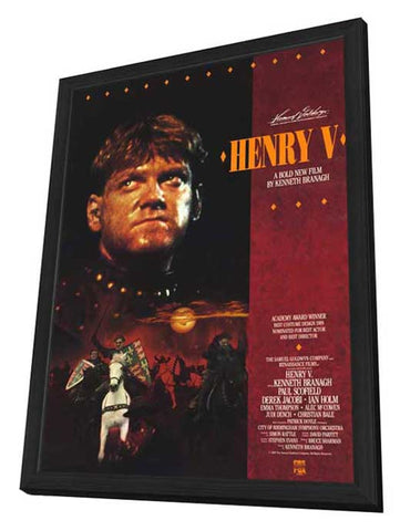 Henry V 11 x 17 Movie Poster - Style B - in Deluxe Aluminum Frame