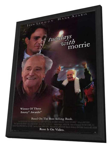 Tuesdays With Morrie 11 x 17 Movie Poster - Style A - in Deluxe Aluminum Frame