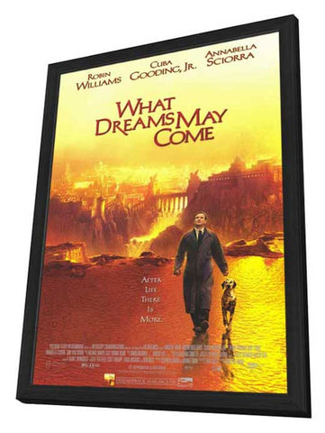 What Dreams May Come 11 x 17 Movie Poster - Style A - in Deluxe Aluminum Frame