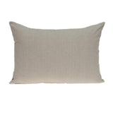 ArtFuzz 20 inch X 6 inch X 14 inch Traditional Beige Pillow Cover with Down Insert