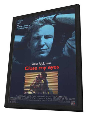 Close My Eyes 11 x 17 Movie Poster - Style B - in Deluxe Aluminum Frame