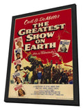 The Greatest Show on Earth 11 x 17 Movie Poster - Style B - in Deluxe Aluminum Frame