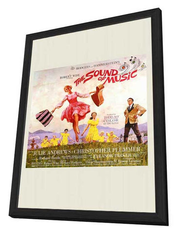 The Sound of Music 11 x 17 Movie Poster - Style B - in Deluxe Aluminum Frame
