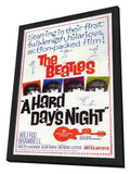 A Hard Day's Night 11 x 17 Movie Poster - Style F - in Deluxe Aluminum Frame