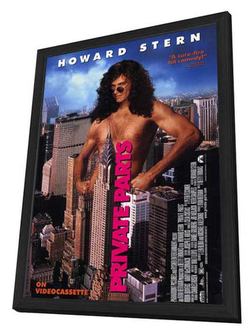 Private Parts 11 x 17 Movie Poster - Style A - in Deluxe Aluminum Frame