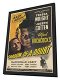 Shadow of a Doubt 11 x 17 Movie Poster - Style D - in Deluxe Aluminum Frame