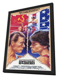 No Retreat No Surrender 11 x 17 Movie Poster - Style A - in Deluxe Aluminum Frame