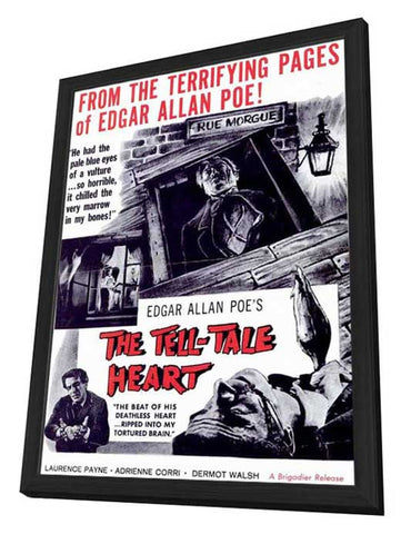 The Tell Tale Heart 11 x 17 Movie Poster - Style A - in Deluxe Aluminum Frame