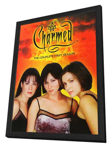 Charmed (TV) 11 x 17 TV Poster - Style B - in Deluxe Aluminum Frame