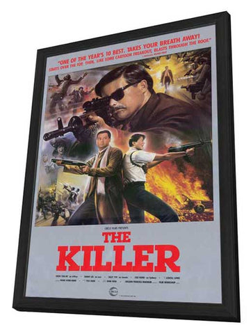 The Killer 11 x 17 Movie Poster - Style A - in Deluxe Aluminum Frame