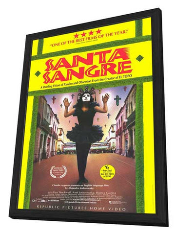 Santa Sangre 11 x 17 Movie Poster - Style B - in Deluxe Aluminum Frame