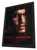 Secret Window 11 x 17 Movie Poster - Style A - in Deluxe Aluminum Frame