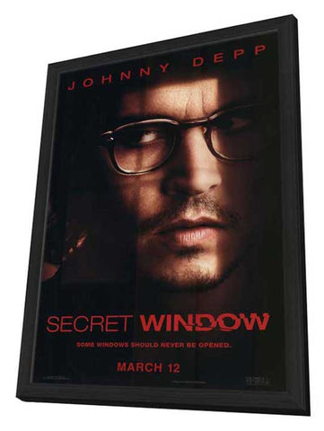 Secret Window 11 x 17 Movie Poster - Style A - in Deluxe Aluminum Frame