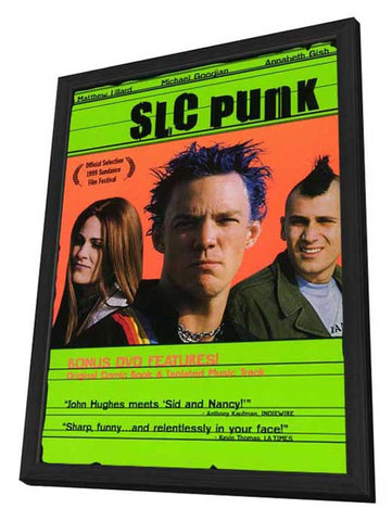 SLC Punk! 11 x 17 Movie Poster - Style A - in Deluxe Aluminum Frame