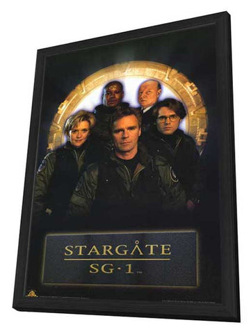 Stargate SG-1 11 x 17 TV Poster - Style B - in Deluxe Aluminum Frame