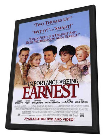 The Importance of Being Earnest 11 x 17 Movie Poster - Style C - in Deluxe Aluminum Frame