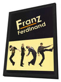Franz Ferdinand 11 x 17 Music Poster - Style A - in Deluxe Aluminum Frame