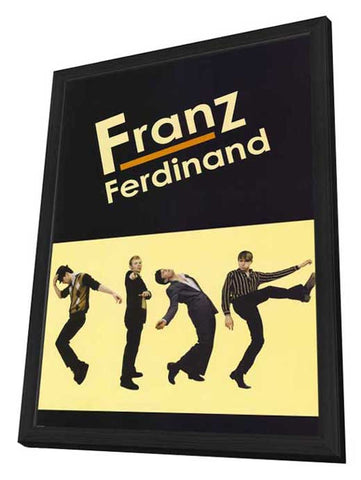 Franz Ferdinand 11 x 17 Music Poster - Style A - in Deluxe Aluminum Frame