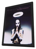 Manson, Marilyn 11 x 17 Music Poster - Style A - in Deluxe Aluminum Frame
