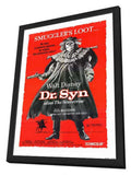 Dr. Syn, Alias the Scarecrow 11 x 17 Movie Poster - Style A - in Deluxe Aluminum Frame