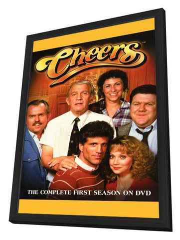 Cheers 11 x 17 TV Poster - Style A - in Deluxe Aluminum Frame
