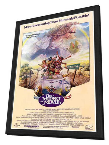 The Muppet Movie 11 x 17 Movie Poster - Style C - in Deluxe Aluminum Frame