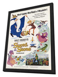 The Sword in the Stone 11 x 17 Movie Poster - Style D - in Deluxe Aluminum Frame