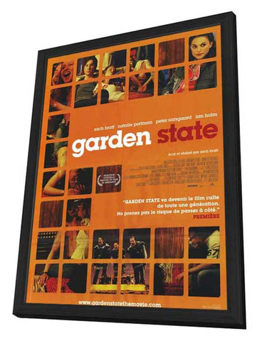 Garden State 11 x 17 Movie Poster - French Style A - in Deluxe Aluminum Frame
