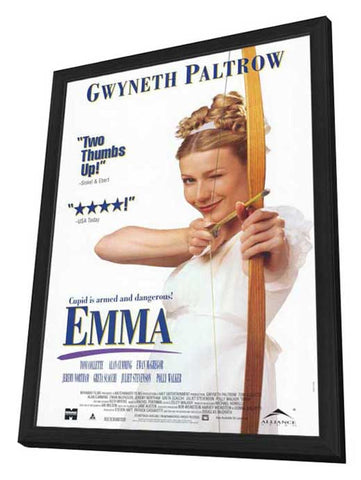 Emma 11 x 17 Movie Poster - Style B - in Deluxe Aluminum Frame