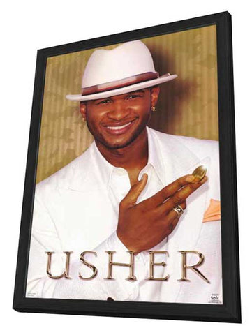 Usher 11 x 17 Music Poster - Style B - in Deluxe Aluminum Frame