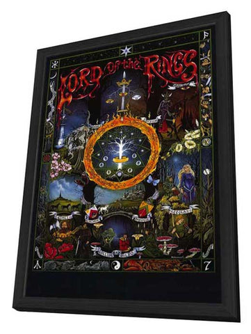 Lord of the Rings 11 x 17 Movie Poster - Style B - in Deluxe Aluminum Frame