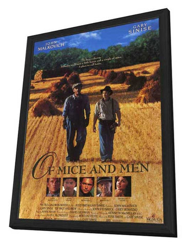 Of Mice and Men 11 x 17 Movie Poster - Style B - in Deluxe Aluminum Frame