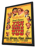 You Can't Take It with You 11 x 17 Movie Poster - Style A - in Deluxe Aluminum Frame
