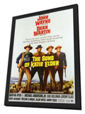The Sons of Katie Elder 11 x 17 Movie Poster - Style A - in Deluxe Aluminum Frame