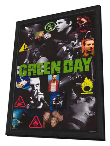 Green Day 11 x 17 Movie Poster - Style A - in Deluxe Wood Frame