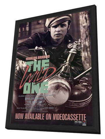 The Wild One 11 x 17 Movie Poster - Style C - in Deluxe Aluminum Frame