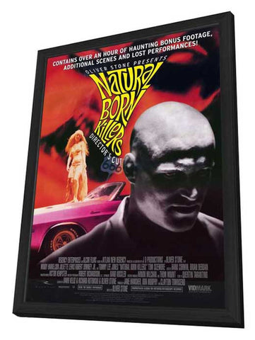 Natural Born Killers 11 x 17 Movie Poster - Style C - in Deluxe Aluminum Frame