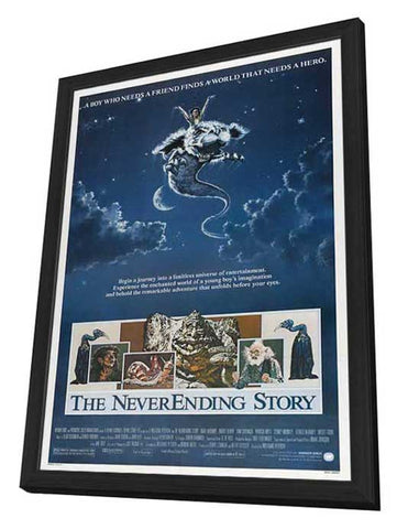 The Neverending Story 11 x 17 Movie Poster - Style A - in Deluxe Aluminum Frame