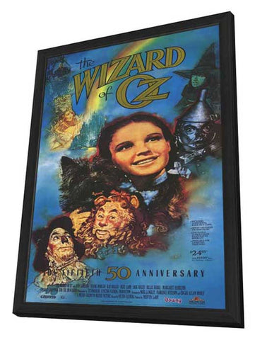 The Wizard of Oz 11 x 17 Movie Poster - Style B - in Deluxe Aluminum Frame