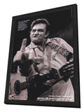Johnny Cash 11 x 17 Movie Poster - Style C - in Deluxe Aluminum Frame