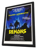 Demons 11 x 17 Movie Poster - Style A - in Deluxe Aluminum Frame