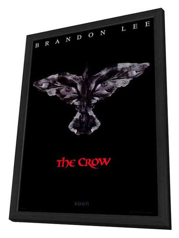 The Crow 11 x 17 Movie Poster - Style D - in Deluxe Aluminum Frame