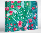 Peace On Earth Canvas Wall Decor by Ana Victoria Calderon