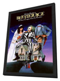 Beetlejuice 11 x 17 Movie Poster - Style B - in Deluxe Aluminum Frame
